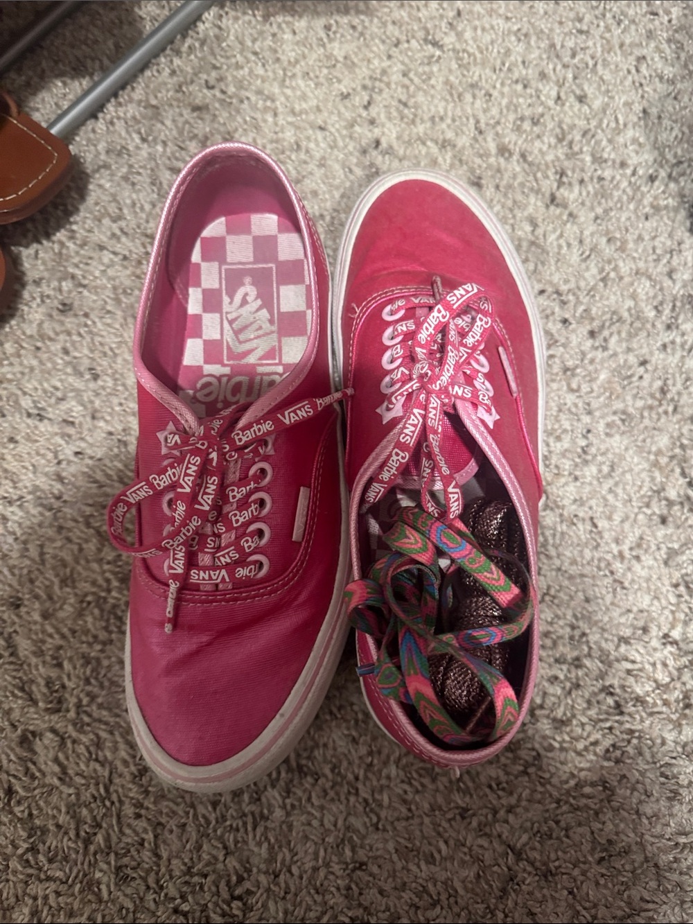 Vans Barbie Pink platform Low-Top Sneakers